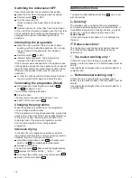 Preview for 14 page of Gaggenau D 240 Operating Instructions Manual