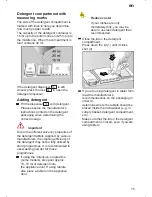 Preview for 15 page of Gaggenau DF 240-160 Operating Instructions Manual