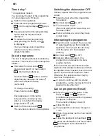 Preview for 20 page of Gaggenau DF 240-160 Operating Instructions Manual