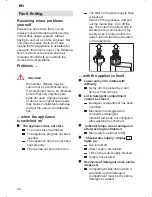 Preview for 24 page of Gaggenau DF 240-160 Operating Instructions Manual