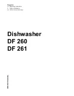 Gaggenau DF 261 Operating Instructions Manual preview