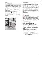 Preview for 21 page of Gaggenau DF 290 Operating Instructions Manual