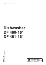 Preview for 1 page of Gaggenau DF 460-161 Operating Instructions Manual