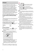 Preview for 10 page of Gaggenau DF 460-161 Operating Instructions Manual