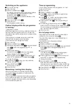 Preview for 13 page of Gaggenau DF 460-161 Operating Instructions Manual