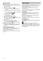 Preview for 20 page of Gaggenau DF 460-161 Operating Instructions Manual