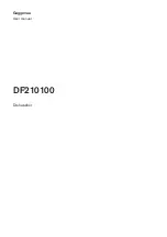 Gaggenau DF210100 User Manual предпросмотр