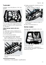 Предварительный просмотр 21 страницы Gaggenau DF210100 User Manual