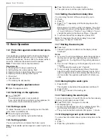 Preview for 20 page of Gaggenau DF210700 User Manual