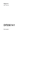 Gaggenau DF250141 User Manual предпросмотр