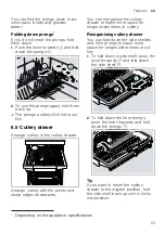 Предварительный просмотр 23 страницы Gaggenau DF264100 Instructions For Use Manual