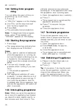 Preview for 36 page of Gaggenau DF264101 Information For Use