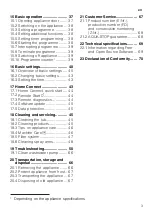 Preview for 3 page of Gaggenau DF270101F Information For Use