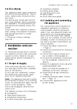 Preview for 13 page of Gaggenau DF270101F Information For Use