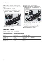 Preview for 28 page of Gaggenau DF270101F Information For Use