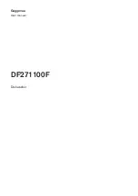 Gaggenau DF271100F User Manual preview