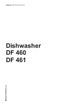 Preview for 1 page of Gaggenau DF460 Operating Instructions Manual