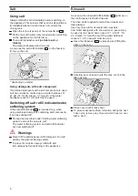 Preview for 6 page of Gaggenau DF460 Operating Instructions Manual