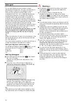 Preview for 10 page of Gaggenau DF460 Operating Instructions Manual