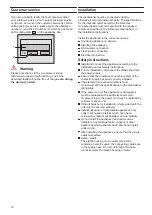 Preview for 18 page of Gaggenau DF460 Operating Instructions Manual