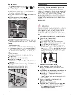 Preview for 16 page of Gaggenau DF461 Operating Instructions Manual