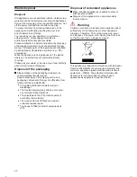 Preview for 20 page of Gaggenau DF461 Operating Instructions Manual