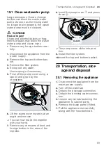 Preview for 69 page of Gaggenau DF480101F Information For Use