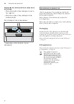 Preview for 8 page of Gaggenau DF480160CN Instruction Manual