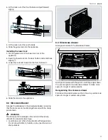 Предварительный просмотр 17 страницы Gaggenau DF480700 Use And Care Manual