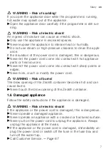 Preview for 7 page of Gaggenau DF480800 User Manual