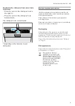 Предварительный просмотр 9 страницы Gaggenau DF481562F Instruction Manual