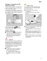 Preview for 13 page of Gaggenau DI 130 AU Operating Instructions Manual