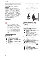 Preview for 20 page of Gaggenau DI 130 AU Operating Instructions Manual