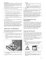 Предварительный просмотр 11 страницы Gaggenau DV 461 Instruction Manual