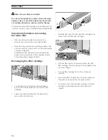 Preview for 56 page of Gaggenau GF4117 series Operating Instructions Manual