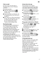 Preview for 17 page of Gaggenau GM 205-11 Operating	 Instruction