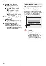 Preview for 22 page of Gaggenau GM 205-11 Operating	 Instruction