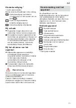 Preview for 71 page of Gaggenau GM 205-11 Operating	 Instruction