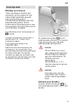 Preview for 73 page of Gaggenau GM 205-11 Operating	 Instruction