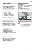 Preview for 79 page of Gaggenau GM 205-11 Operating	 Instruction