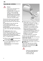 Preview for 6 page of Gaggenau GM 230-110 Operating	 Instruction