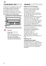 Preview for 28 page of Gaggenau GM 230-110 Operating	 Instruction