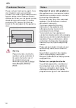 Preview for 56 page of Gaggenau GM 230-110 Operating	 Instruction