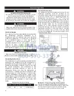 Предварительный просмотр 8 страницы Gaggenau KG 260 CA User Manual