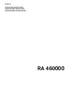Gaggenau RA 460000 Installation Instructions Manual preview