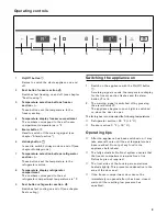 Preview for 9 page of Gaggenau RB 280 Operating Instructions Manual