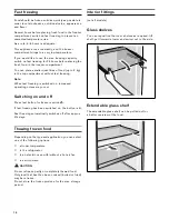 Preview for 14 page of Gaggenau RB 280 Operating Instructions Manual