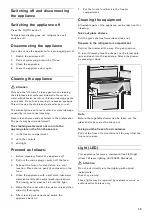 Preview for 15 page of Gaggenau RB 292 Operating Instructions Manual