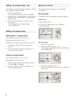 Preview for 10 page of Gaggenau RB 472 Operating Instructions Manual