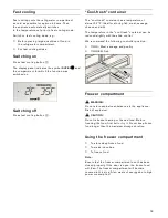 Preview for 13 page of Gaggenau RB 472 Operating Instructions Manual